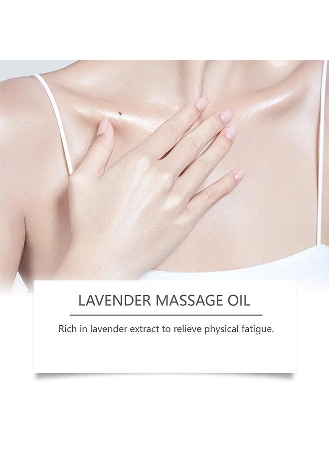 WoodSleep Lavender Essential Oil Massage Oil 100ml, Used for Massage Therapy, Relieves Muscle Pain, Scraping and Relaxing, Natural Lavender, Suitable for Skin and Hair - Image 3